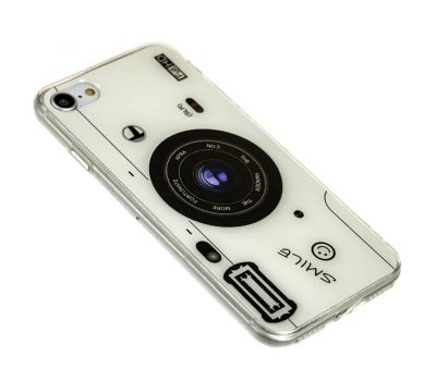 Чохол Photo Popsocket для iPhone 7/8 з попсокетом білий 2421246