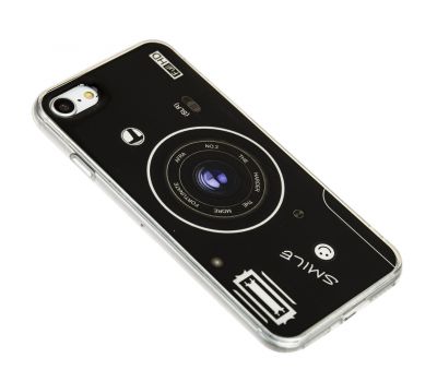 Чохол Photo Popsocket для iPhone 7/8 з попсокетом чорний 2421252