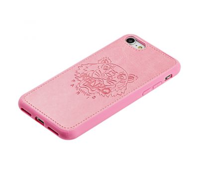 Чохол для iPhone 7 / 8 Kenzo leather рожевий 2422454