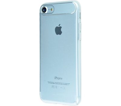 Чохол для iPhone 7 Usams Metal Clear Series сріблястий