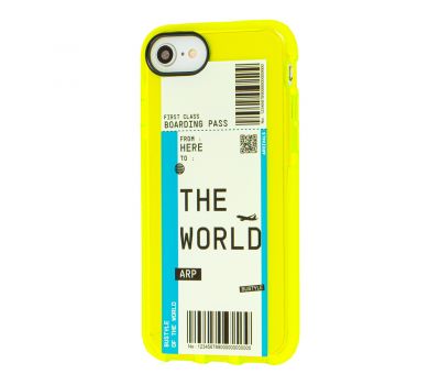 Чохол для iPhone 7 / 8 / SE 2 Acid Yellow the world