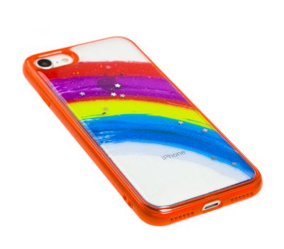 Чохол для iPhone 7 / 8 / Se 20 Colorful Rainbow червоний 2422166