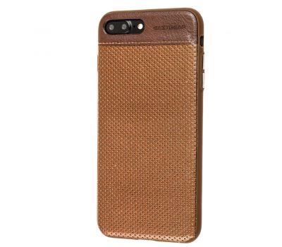 Чохол EasyBear для iPhone 7 Plus / 8 Plus еко-шкіра коричневий
