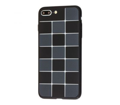 Чохол Cococ для iPhone 7 Plus / 8 Plus квадрат чорний