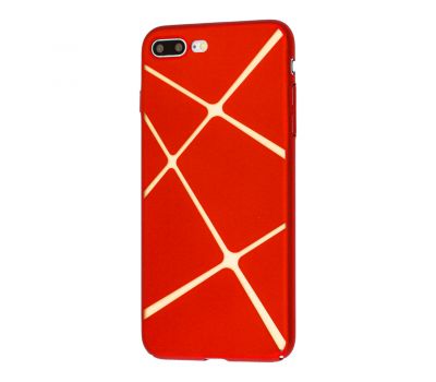 Чохол Cococ для iPhone 7 Plus / 8 Plus червоний смуги
