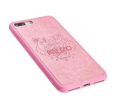 Чохол для iPhone 7 Plus / 8 Plus Kenzo leather рожевий 2424931