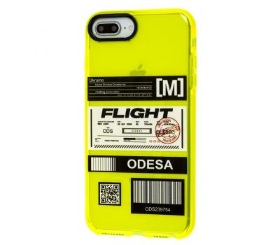 Чохол для iPhone 7 Plus / 8 Plus Neon print flight