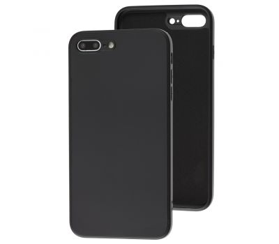 Чохол для iPhone 7 Plus / 8 Plus Matte silicone чорний