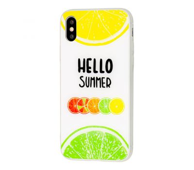 Чохол для iPhone X / Xs Hello Summer
