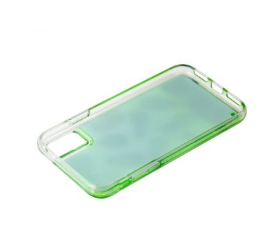Чохол для iPhone X / Xs "Neon пісок" зелений "ананас" 2425592
