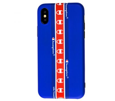 Чохол IMD для iPhone X / Xs "champion blue"