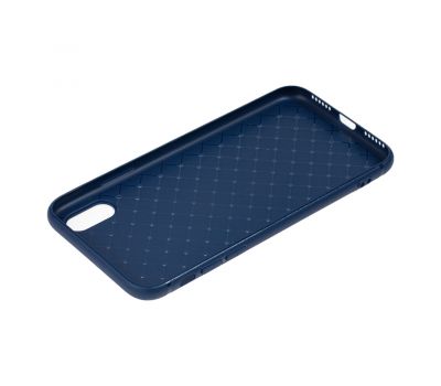 Чохол Weaving для iPhone X / Xs case синій 2425865