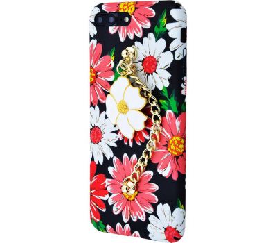 Чохол для iPhone 7 Plus Soft Touch+Ceramic Flowers №3