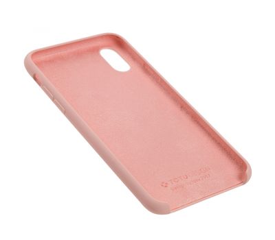 Чохол Totu для iPhone X / Xs Silky Smooth рожевий 2426317
