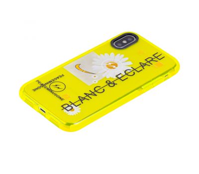 Чохол для iPhone X / Xs Neon print blanc 2426585