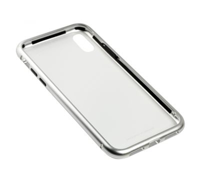 Чохол для iPhone X/Xs магнітний білий 2426177