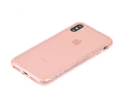Чохол Usams для iPhone X / Xs Benzo рожевий 2426394