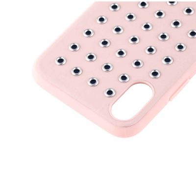 Чохол для iPhone X Polo Maverick (Leather) рожевий 2427696