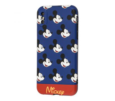 Чохол для iPhone X / Xs VIP Print Mickey синій