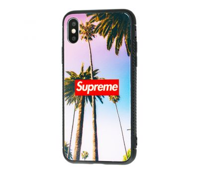 Чохол для iPhone X / Xs My style "Supreme пальми"