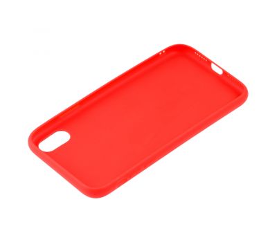 Чохол для iPhone Xr Mickey Mouse leather червоний 2428706