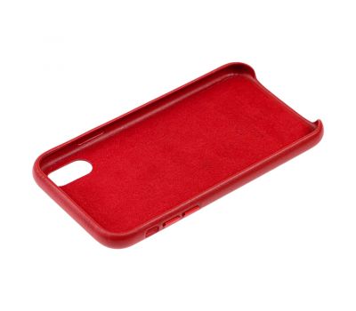 Чохол для iPhone Xr Leather Case (Leather) червоний 2428552