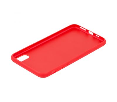 Чохол для iPhone Xs Max Swarovski (смуга) червоний 2429591