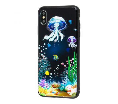 Чохол для iPhone Xs Max glass море