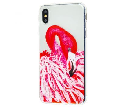 Чохол для iPhone Xs Max Lovely "рожевий фламінго"