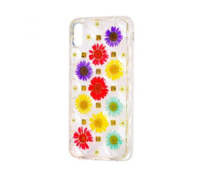 Чохол для iPhon Xs Max Flowers 3D "гербери" 2429180