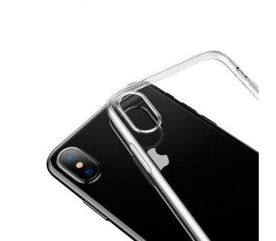 Чохол для iPhone Xs Max Baseus Simplicity прозорий 2430372