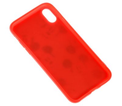 Чохол для iPhone Xs Max Mickey Mouse leather червоний 2430604