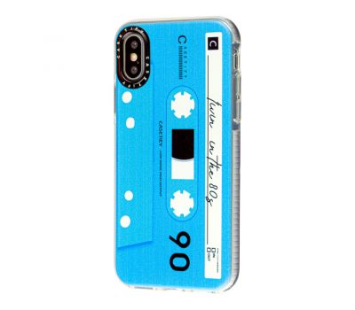 Чохол для iPhone Xs Max Tify касета синій