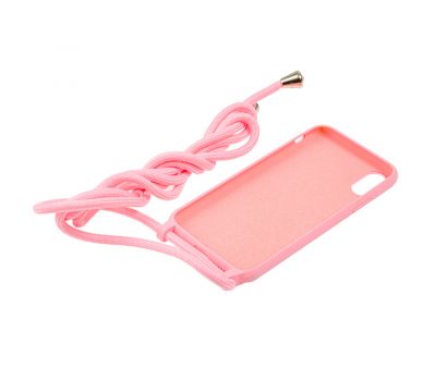 Чохол для iPhone Xs Max Lanyard with logo cotton candy 2430084