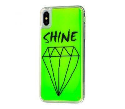 Чохол для iPhone Xs Max "Neon пісок" Shine