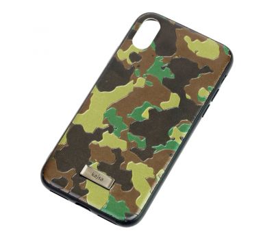 Чохол для iPhone Xs Max Kajsa Military зелений 2430484