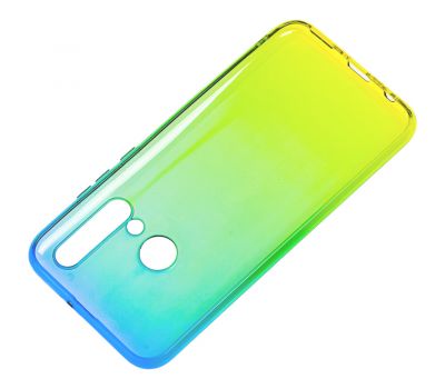 Чохол для Huawei P20 Lite 2019 Gradient Design жовто-зелений 2431764