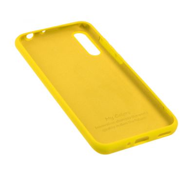 Чохол для Huawei P Smart S / Y8p Silicone Full жовтий / flash 2431601