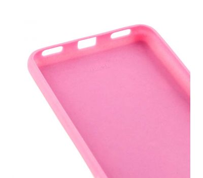 Чохол для Huawei Y5 2017 Label Case Textile рожевий 2432537