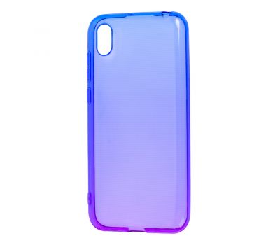 Чохол для Huawei Y5 2019 Gradient Design фіолетово-синій