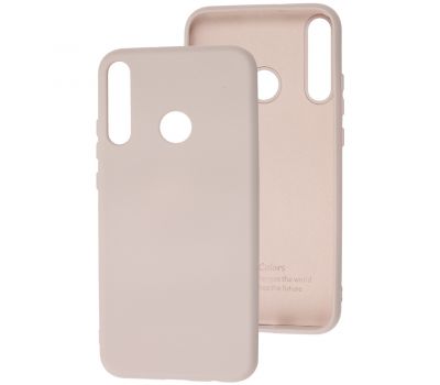 Чохол для Huawei P40 Lite E Full without logo pink sand