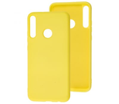 Чохол для Huawei P40 Lite E Full without logo neon yellow