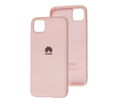 Чохол для Huawei Y5p Silicone Full рожевий пісок (pink sand)