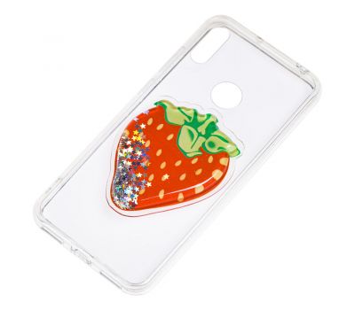 Чохол для Huawei Y6 2019 рідкі фрукти 3D "полуниця" 2433147