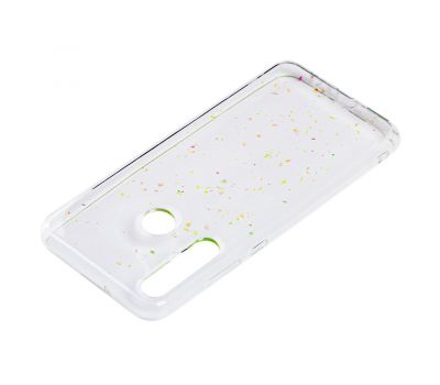 Чохол для Huawei Y6p Wave confetti прозорий мікс 2433380