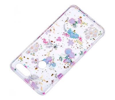 Чохол для Xiaomi Mi 8 Lite Flowers Confetti "польові квіти" 2434553