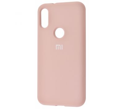 Чохол для Xiaomi Mi Play Silicone Full блідо-рожевий