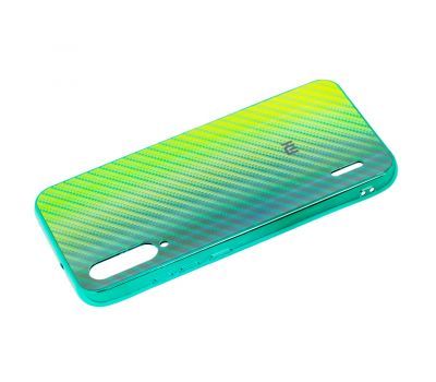 Чохол для Xiaomi Mi A3 / Mi CC9e Carbon Gradient Hologram зелений 2435076