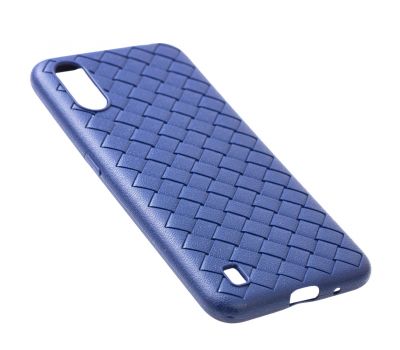 Чохол для Samsung Galaxy A01 (A015) Weaving синій 2436567
