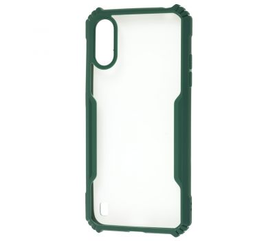Чохол для Samsung Galaxy A01 (A015) Defense shield silicone зелений